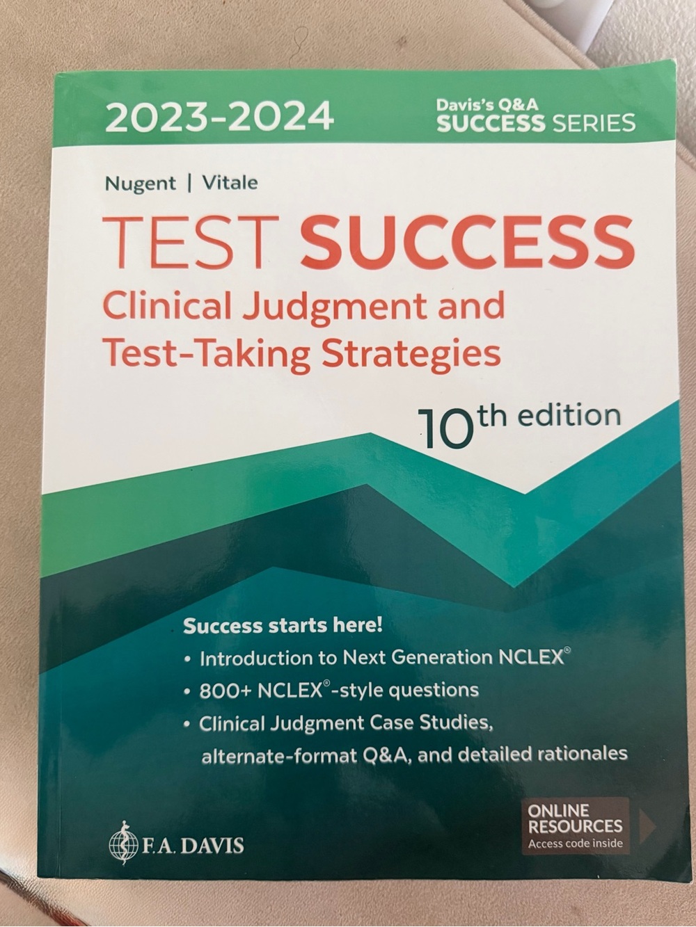 Test Success: Clinical Judgment & Test-Taking Strategies (10th Edition